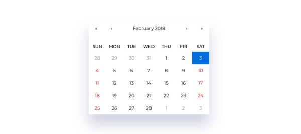 22 Open Source Free Date Clock Date Picker And Calendar JavaScript