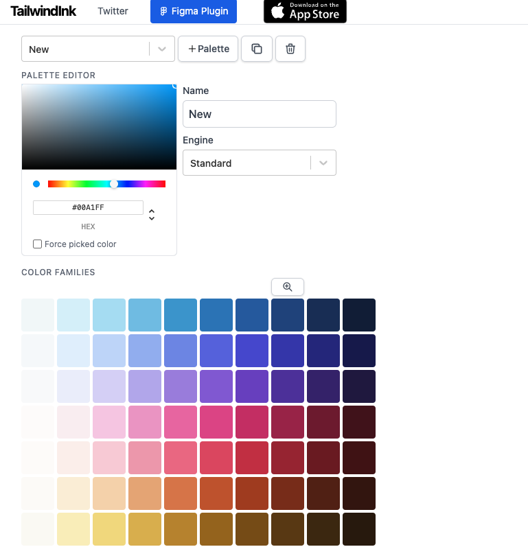 Best 12 Free TailwindCSS Generators for Beautiful Color Palette, Gradients, Grids and Skeletons