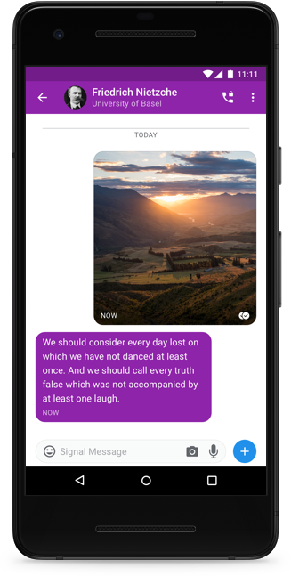 signal messaging app for mac