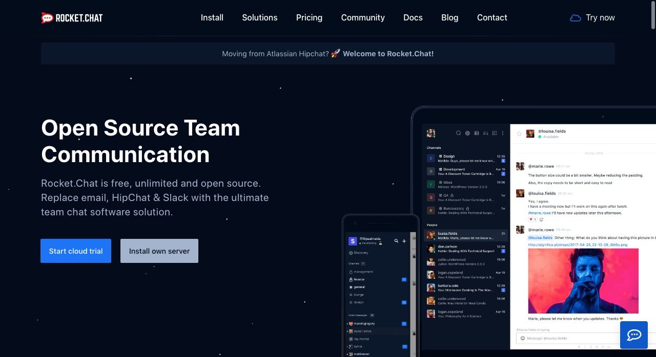 Top 15 Open source Video conference and Team communication solutions