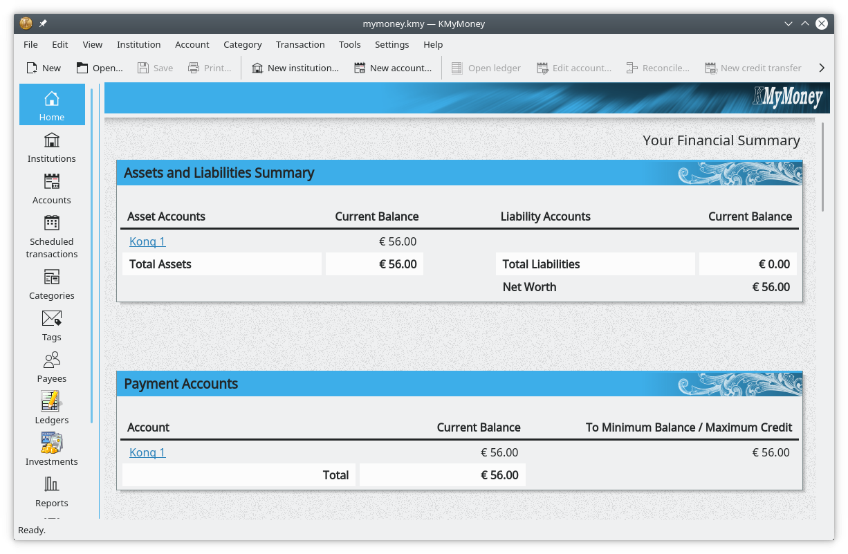 personal financial software for mac os x