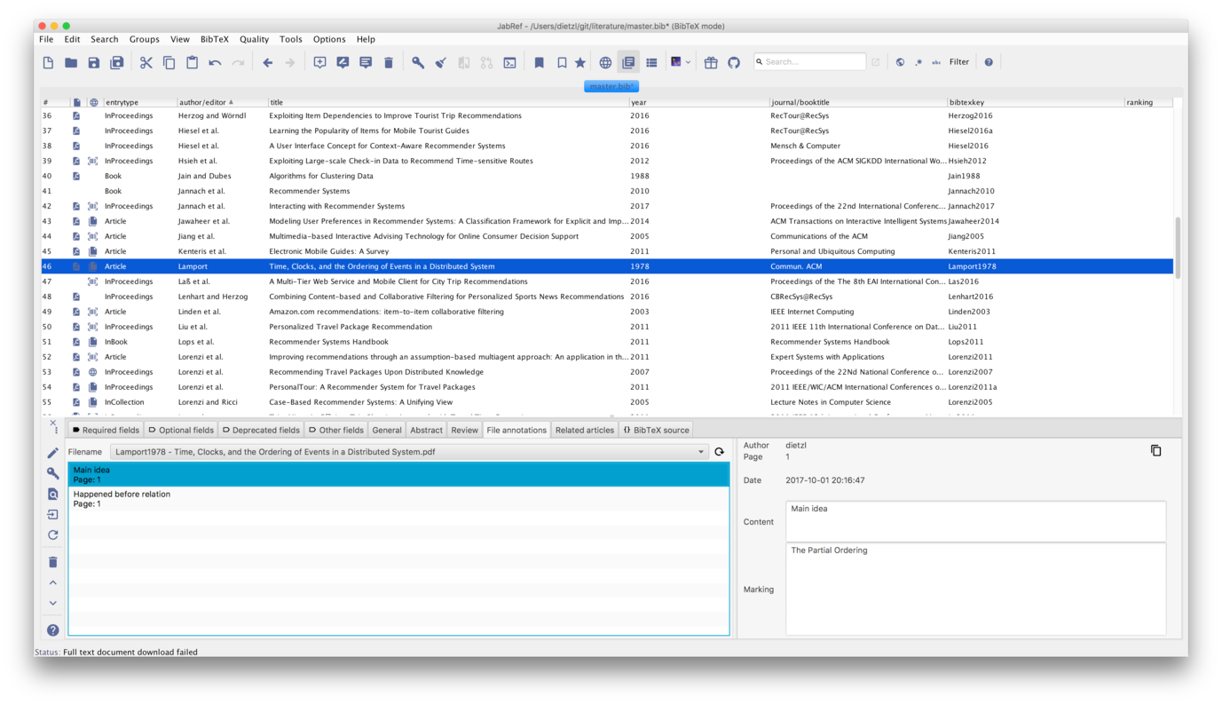 Jabref Free Open Source Reference Manager For Windows Macos Linux