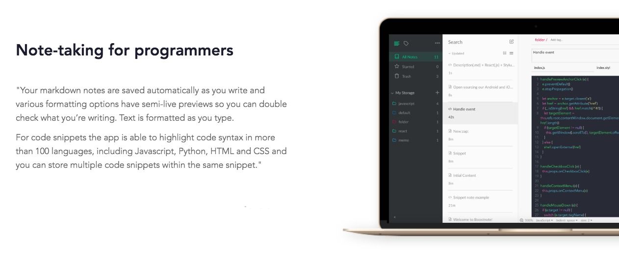 medley text vs quiver vs boostnote