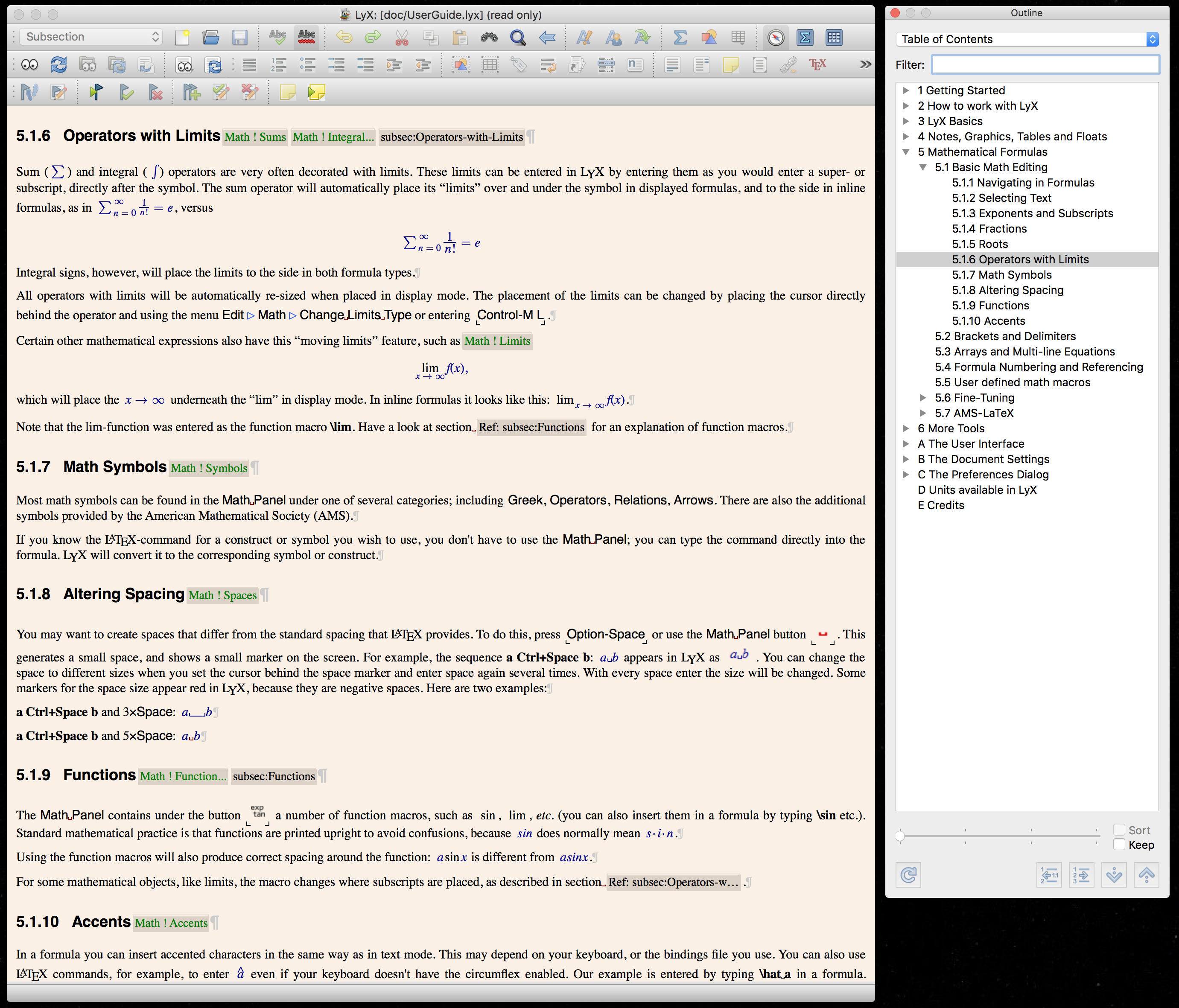 latex word processor for mac