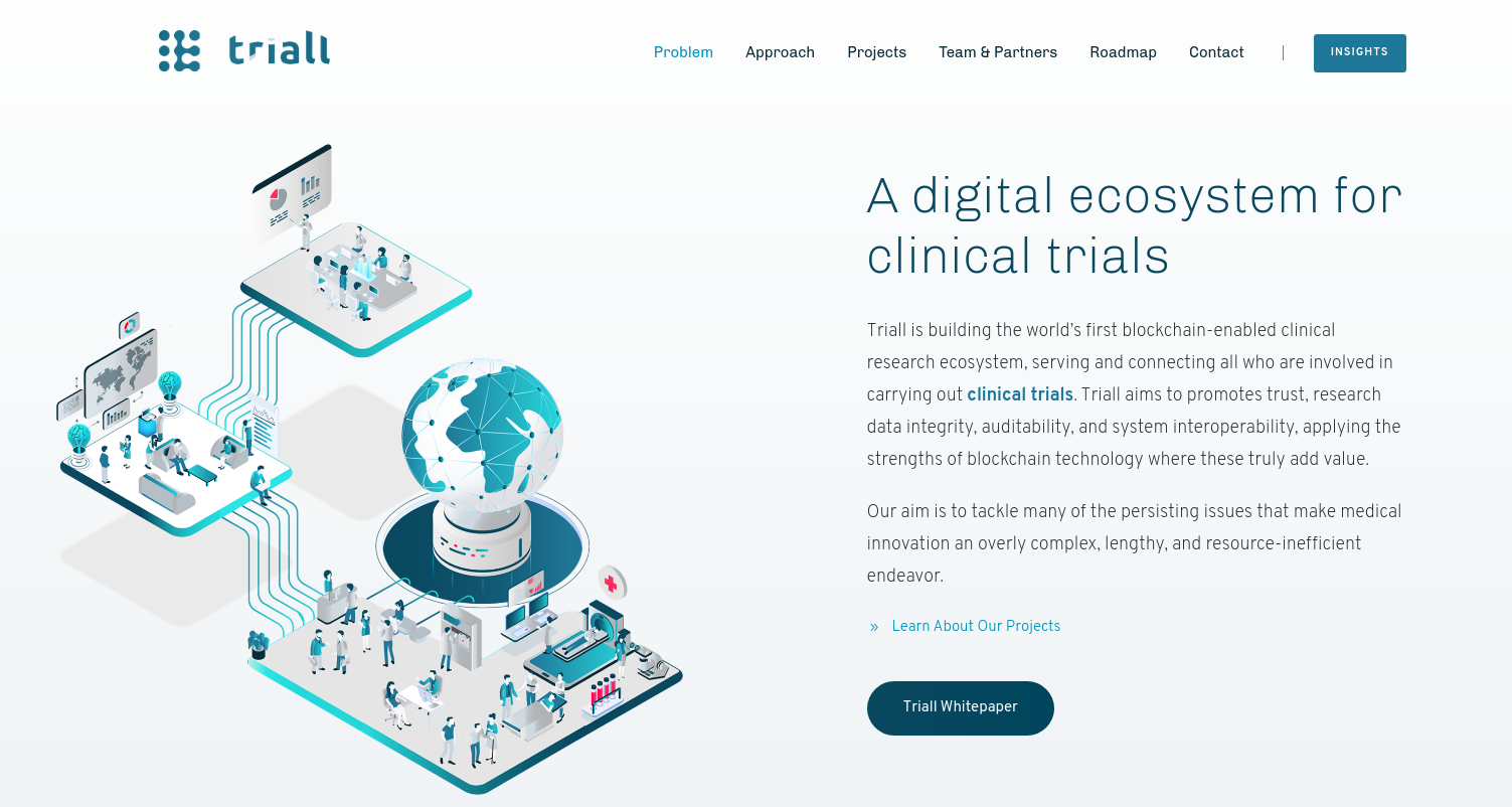 acrp blockchain clinical trials