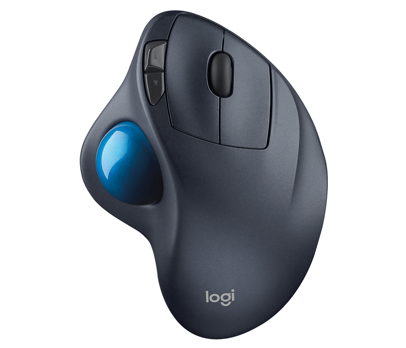 logitech wired thumb trackball mouse