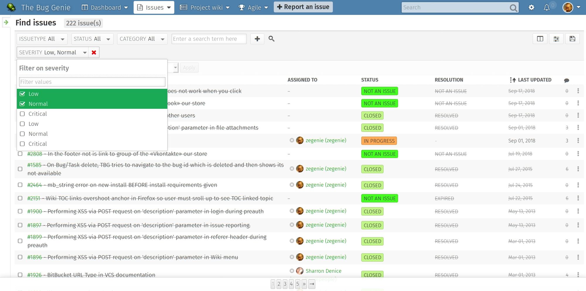 bugzilla workflow customization