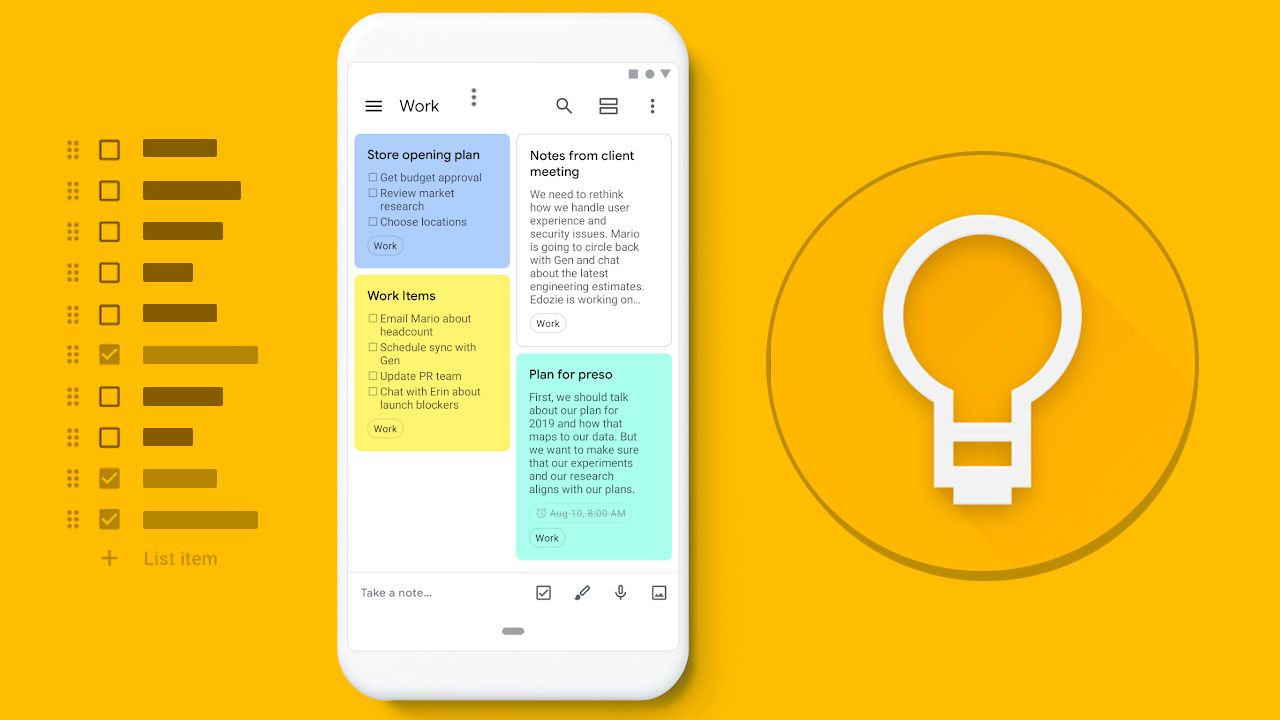 google keep desktop app mac