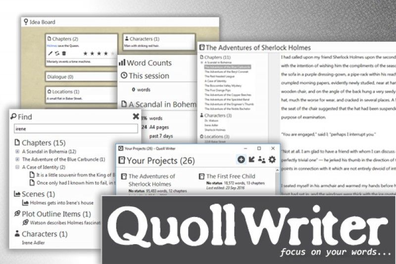 open source creative writing app