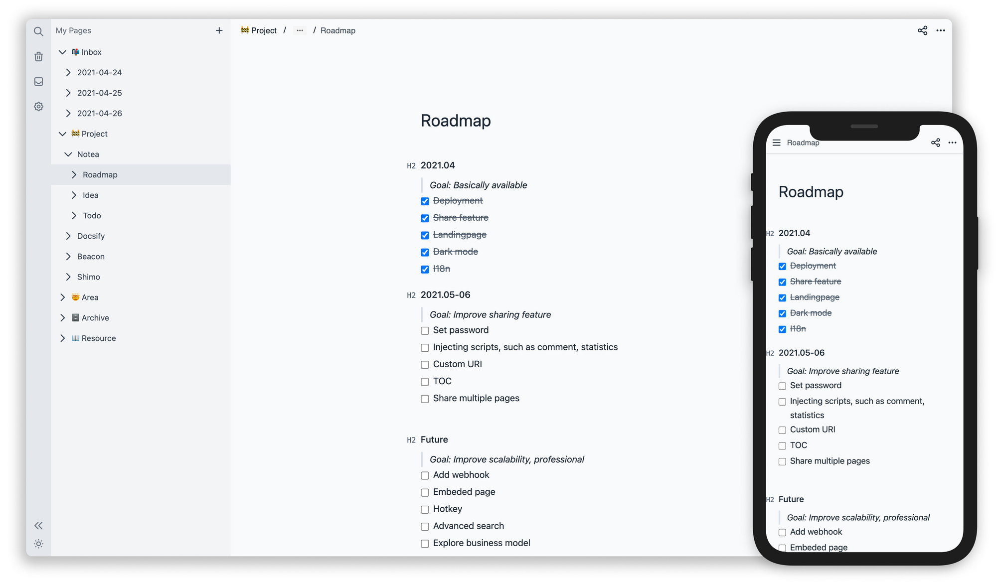 GitHub - orditeck/calepin-frontend: Self-hostable note-taking