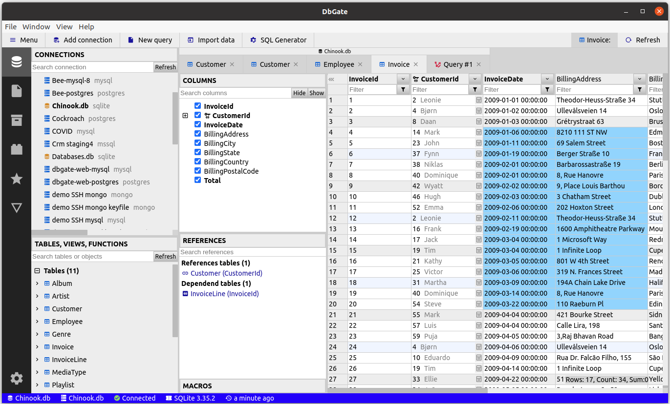 The SQL Editor and Database Manager Of Your Dreams