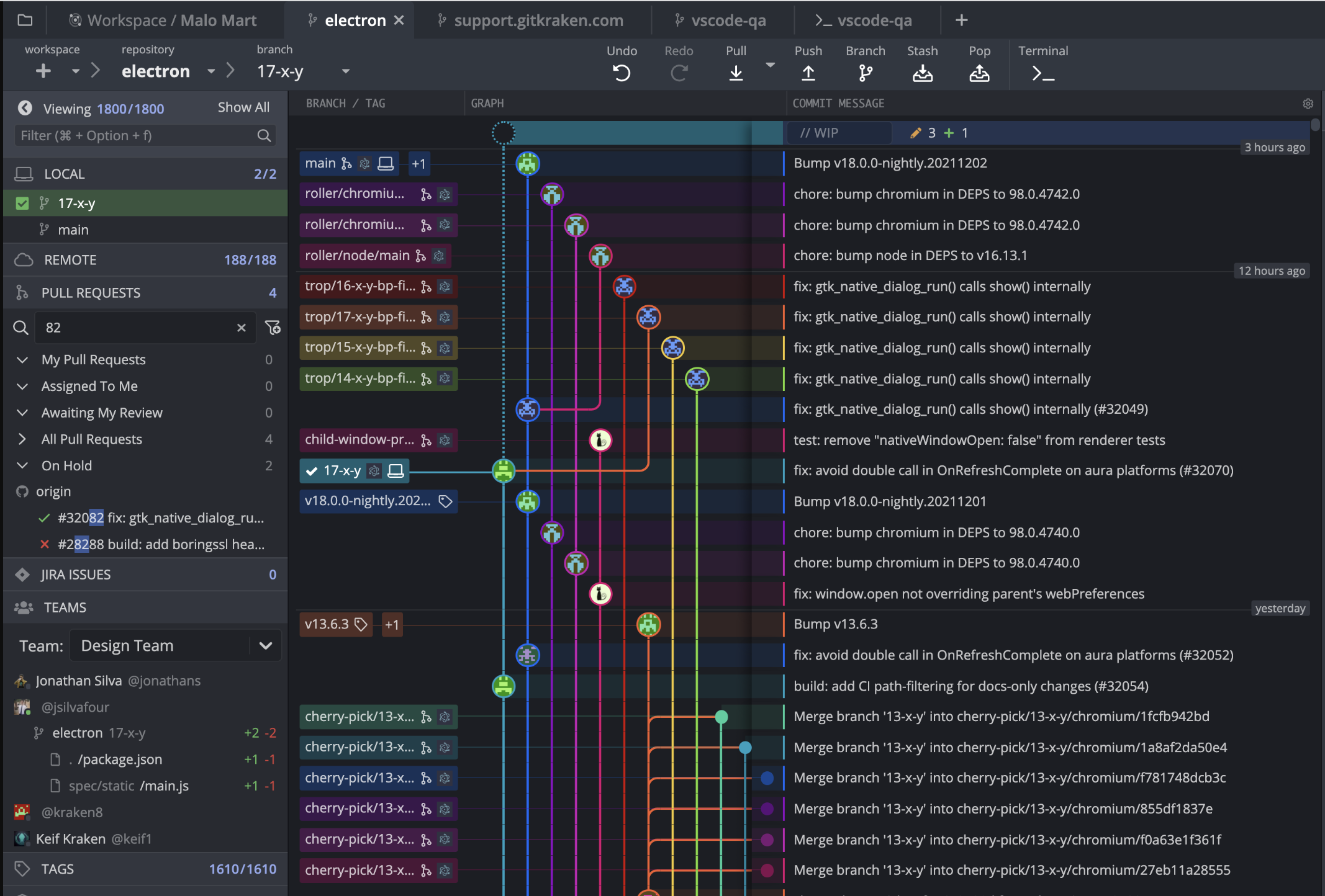 git gui client linux