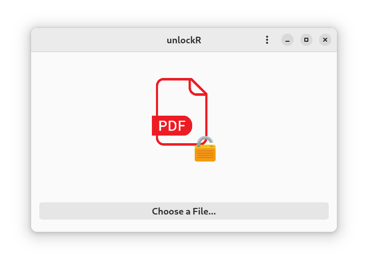  Unlock Password Protected PDFs With UnlockR