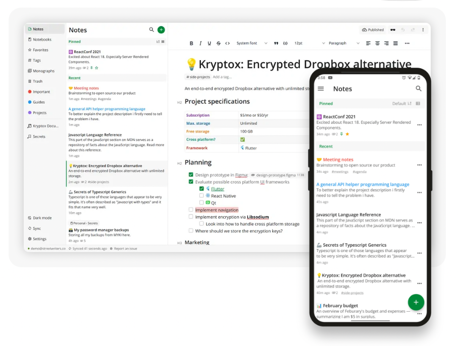 Notesnook Is an Open Source Notetaking App and Evernote Alternative