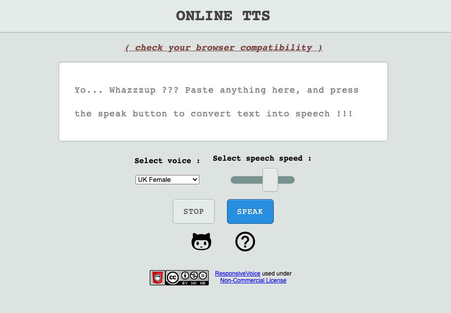 text to speech software open source windows