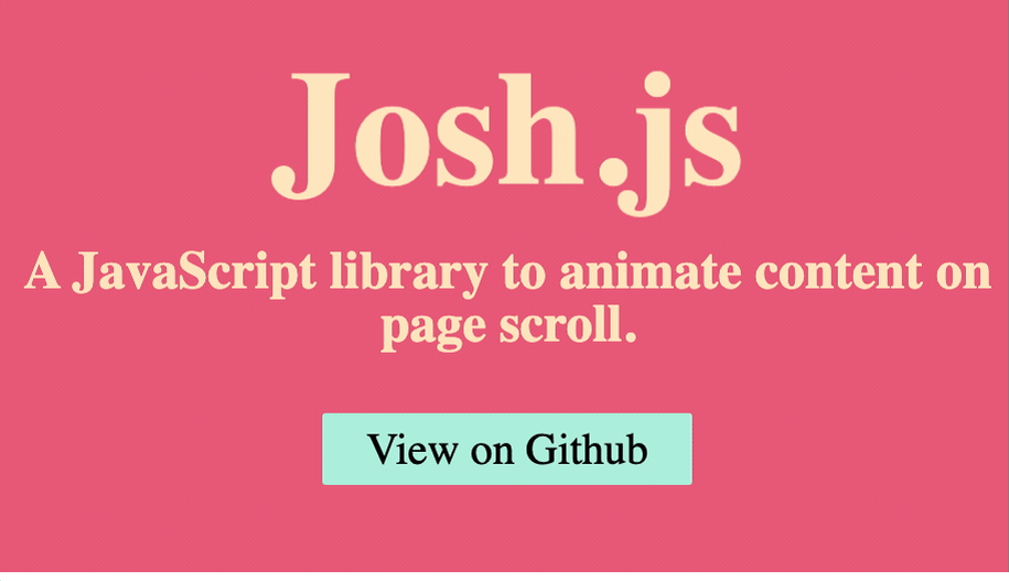 20 Free Open Source JavaScript Animation Frameworks and Libraries
