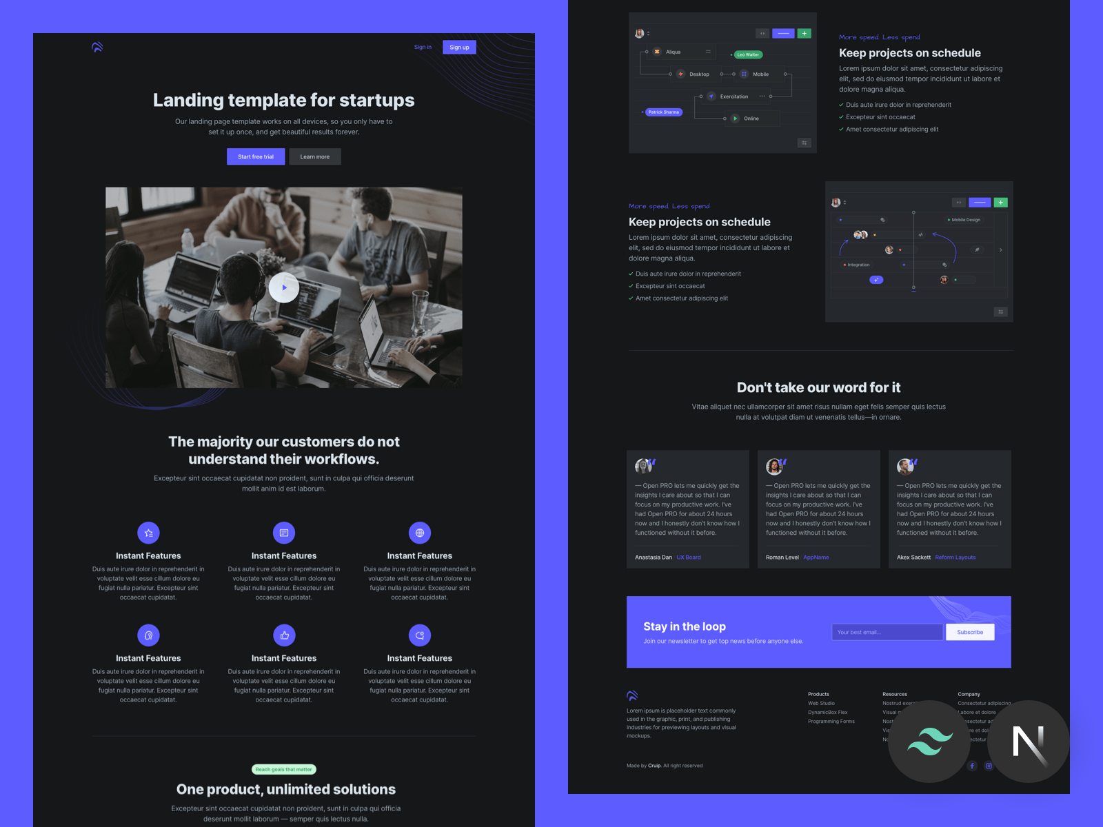 25-open-source-free-landing-page-templates