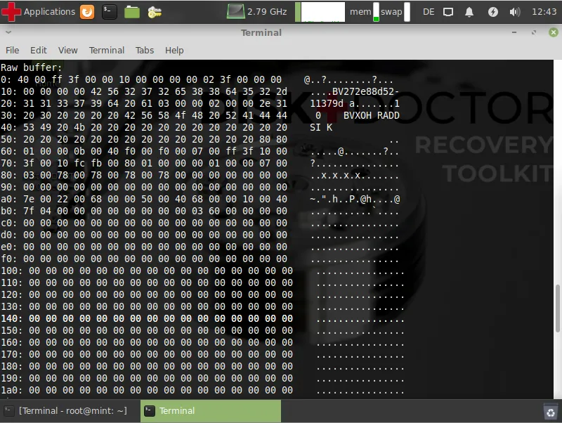 DISK DOCTOR recovery toolkit (Linux)