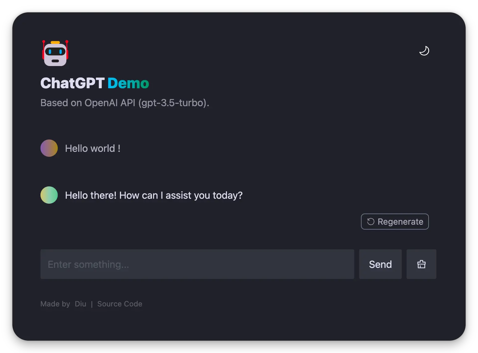 Create a ChatGPT Discord Bot. Using the ChatGPT API to power