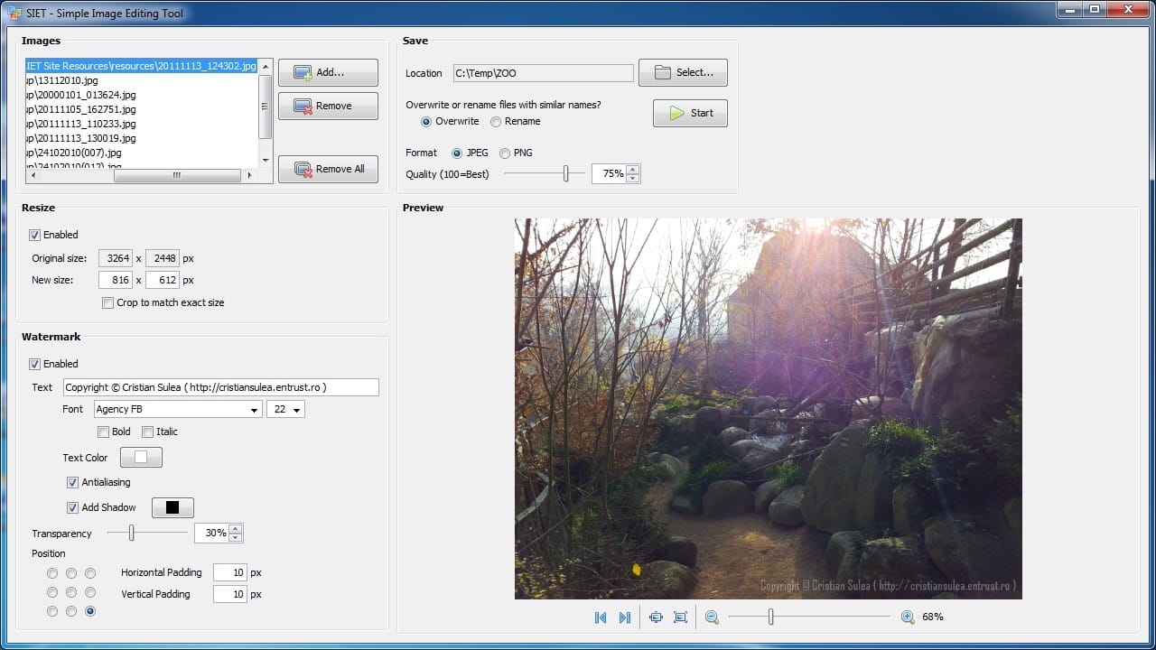 Simple Image Editing ( Editor ) Tool is a Free Open-source App With ...