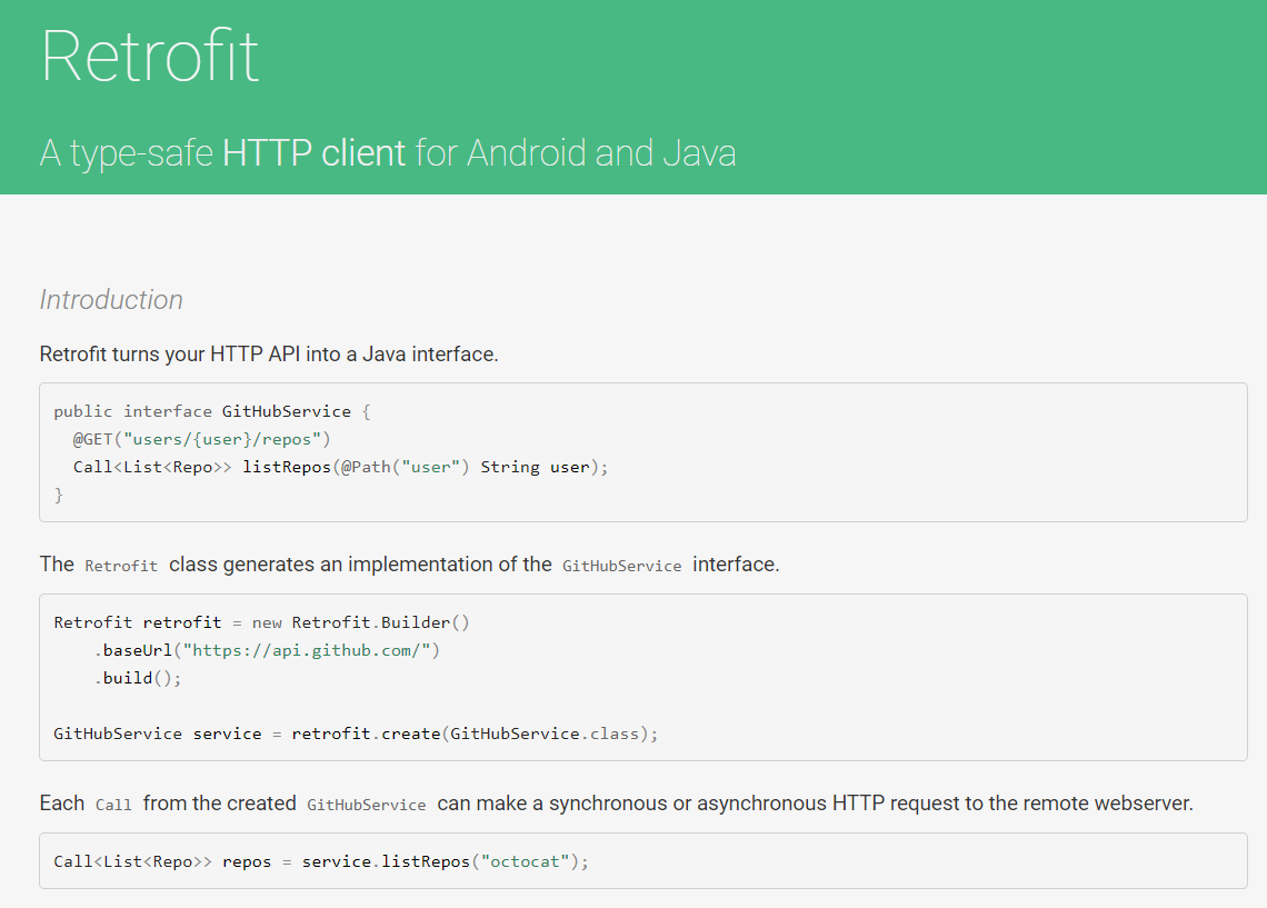 https://square.github.io/retrofit/
