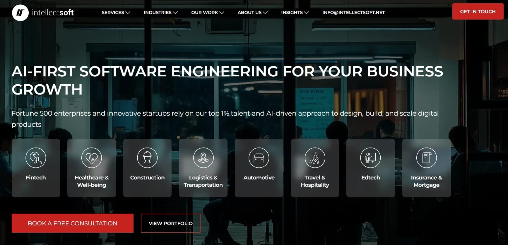 Intellectsoft &nbsp; · &nbsp; Palo Alto / London / Eastern Europe &nbsp; · &nbsp; Team: 500+