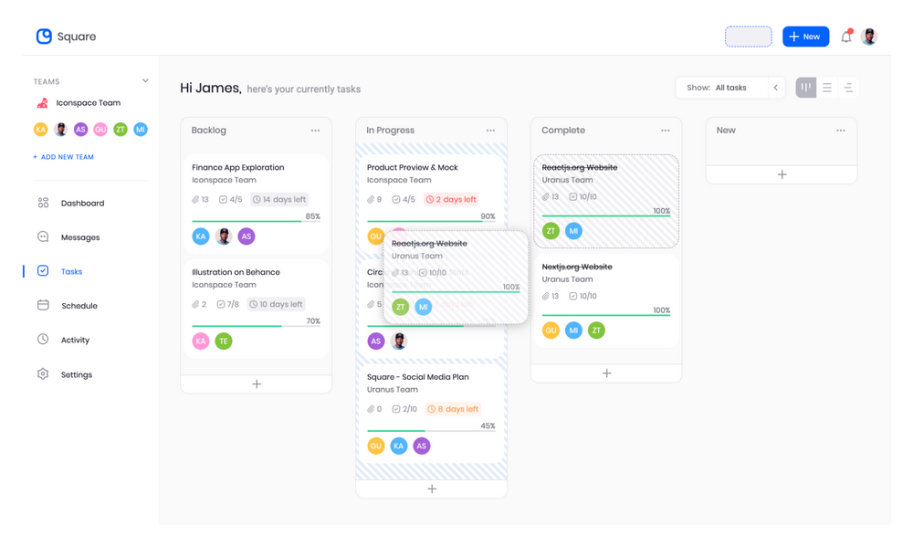 21 Free Open-source React Dashboards and Control Panel Templates