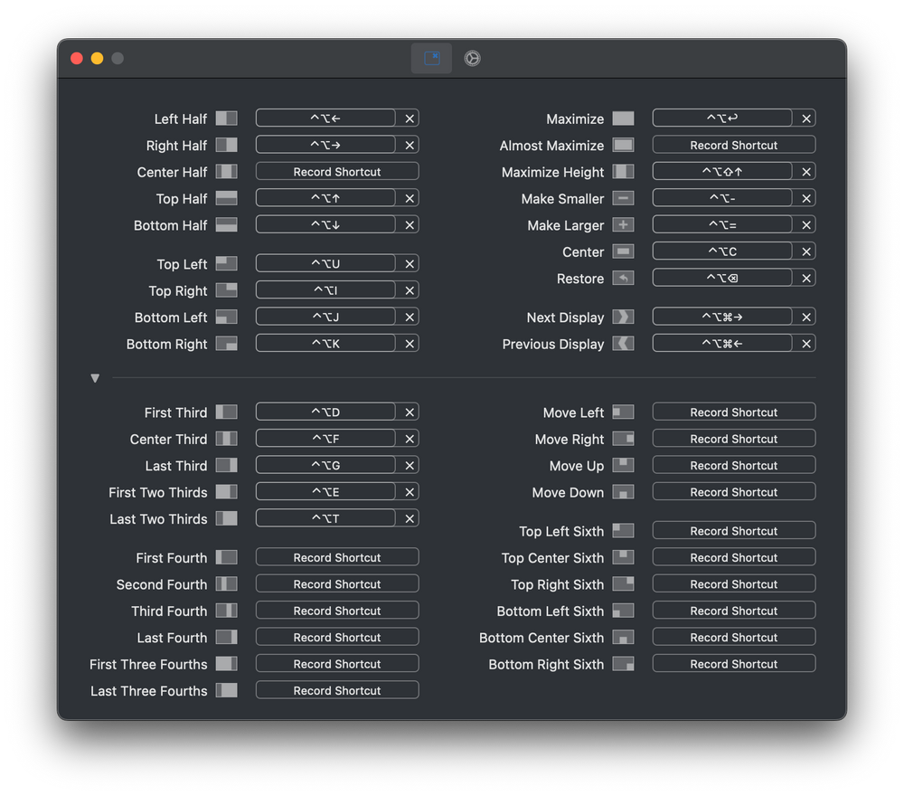 spectacle window manager