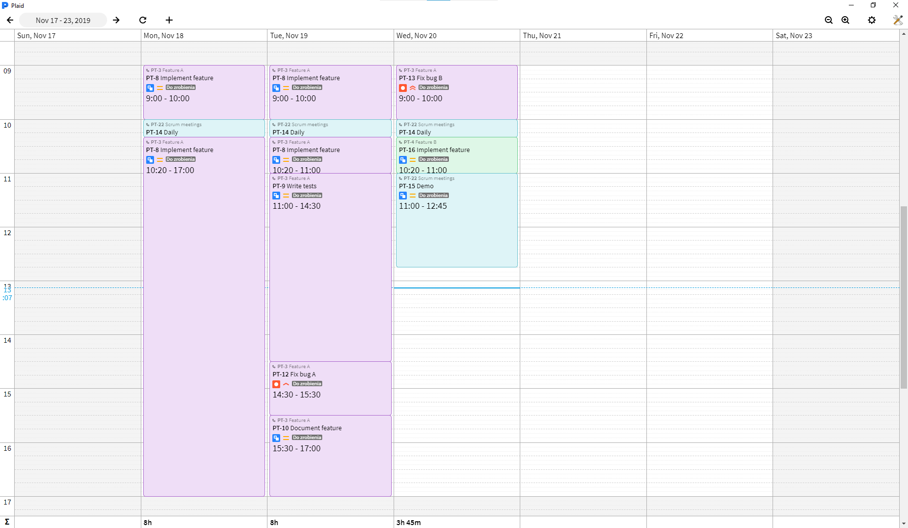 Plaid: Your personal productive open-source JIRA worklog editor