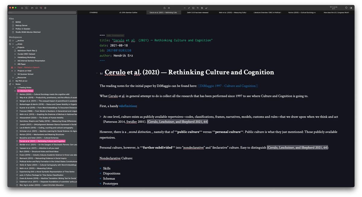 Zettlr Is a Markdown Editor for Serious Users
