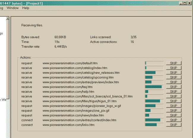 HTTrack The Website Copier: Copy Any Website to Your Desktop For Offline Browsing