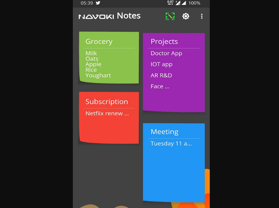 NavokiNotes: Open source Note App Written with Flutter