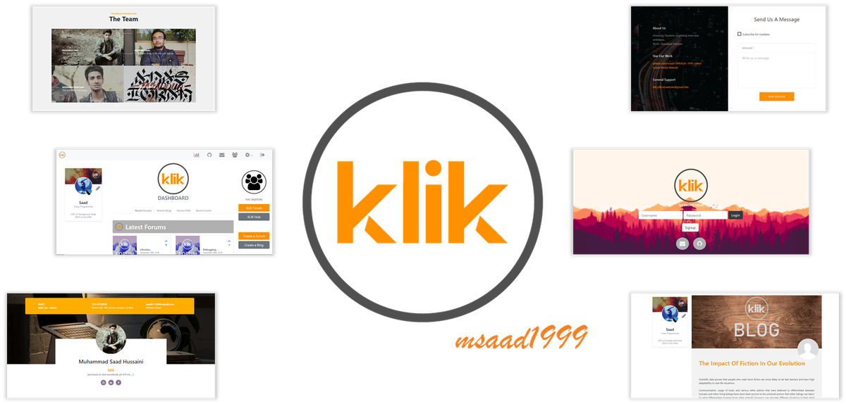 KLiK: Open-source Social Network System for Communities and Teams
