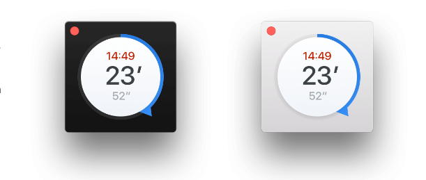 Timer-app is a free native timer for macOS