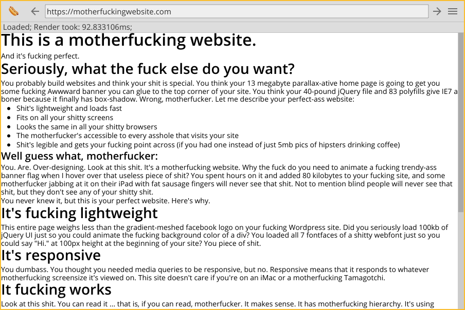 The Hotdog web browser and browser engine is written entirely in Golang.