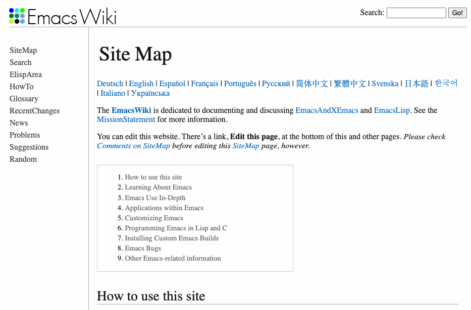 Oddmuse: The Flat-file Self-hosted Perl-based Wiki Engine since 2003