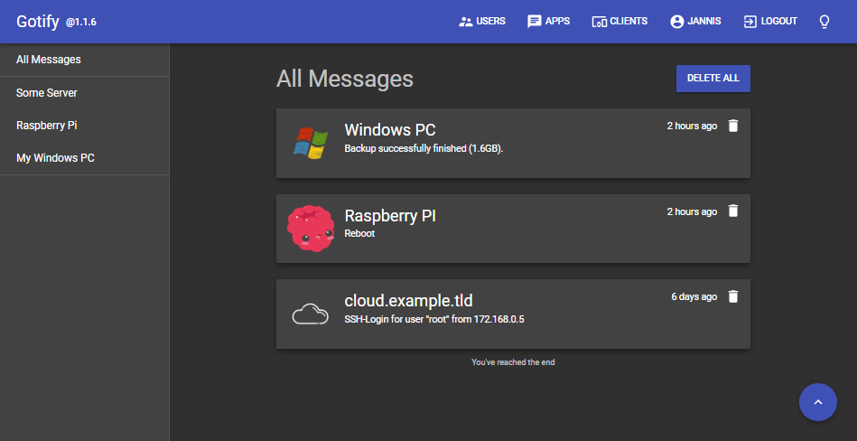 Exploring Gotify/server: A Real-time Messaging Server