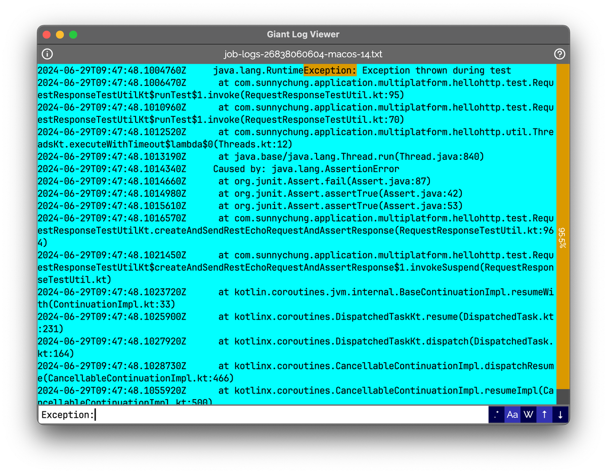 Giant Log Viewer: Open Massive 4GB+ Log Files Instantly (Even on Low RAM!) Totally Free App