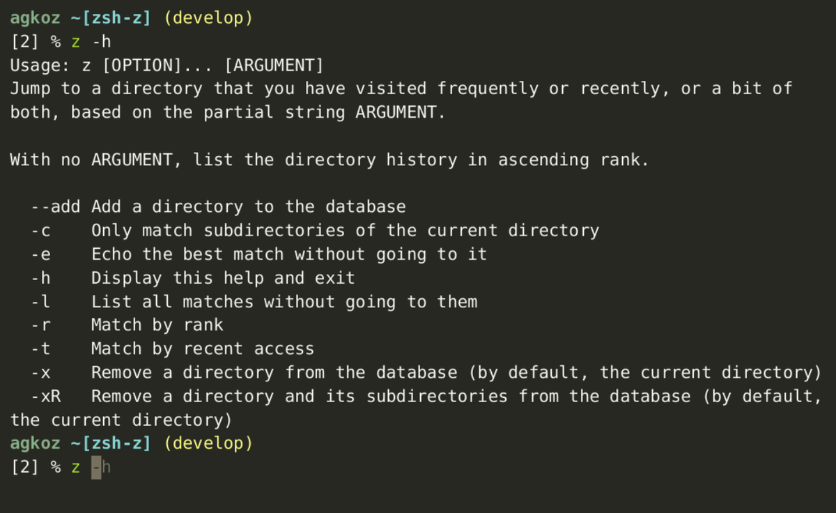Zsh-z: Quickly Jump to Your Most Frequent Directory  (Linux and macOS) - Supercharge Your Terminal