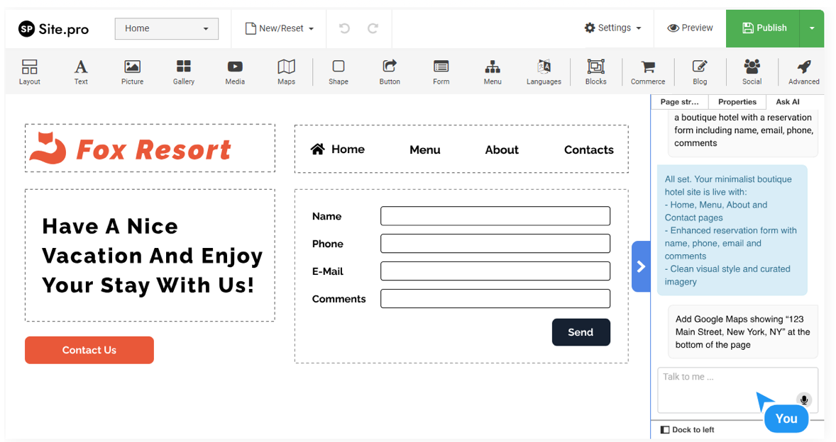 How to Build a Custom Personal Website with the Help of AI