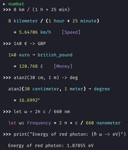 Numbat: The Best Open-source Statically Typed Language for Scientific Computing with Units & Dimensions