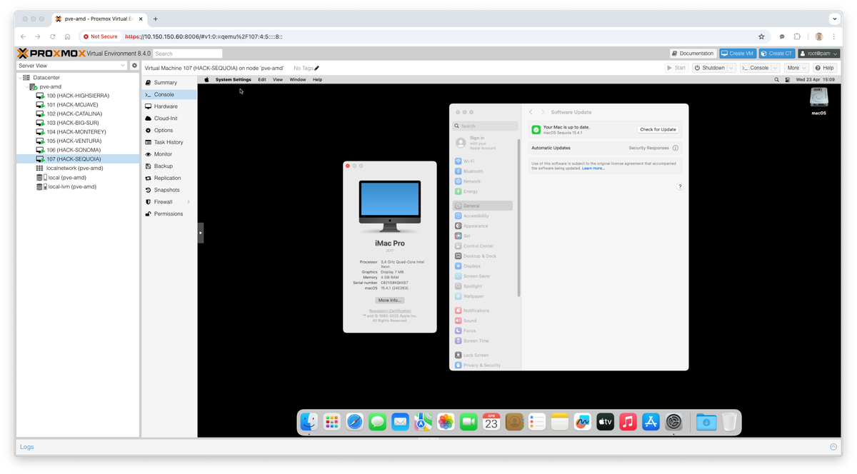 Running macOS Easy On Any Computer is Not a Dream Anymore with OSX-PROXMOX