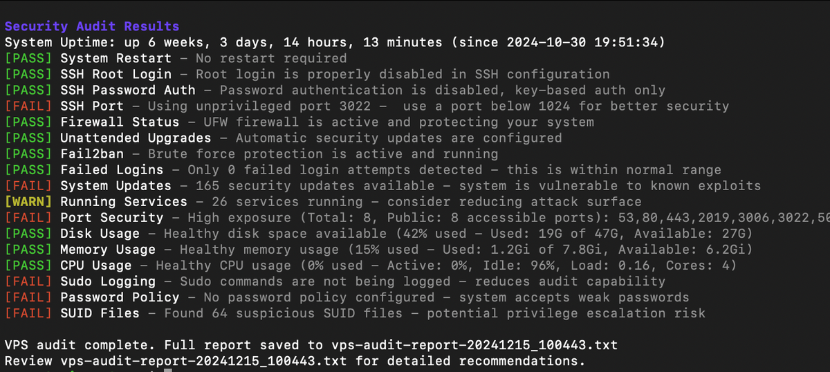 Use with Caution: A Bash Script for Linux Server Auditing (And Why You Should Test It First)