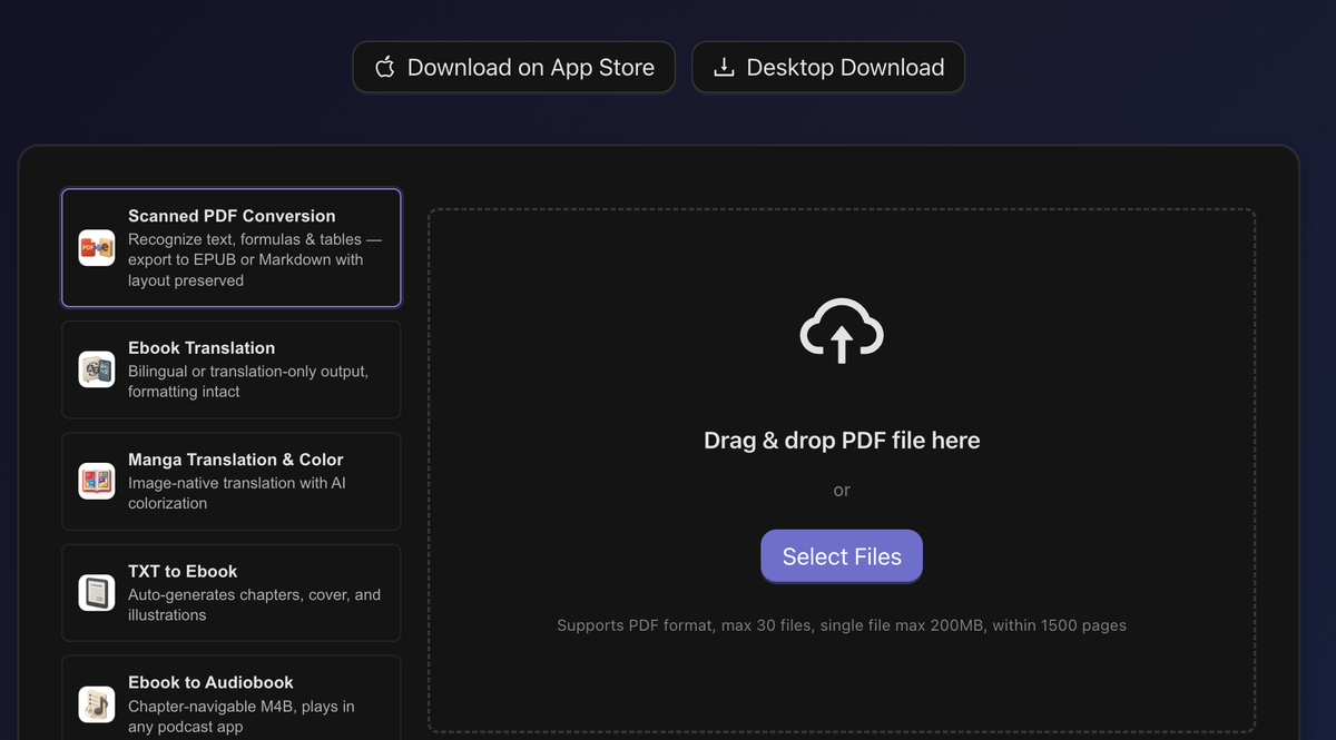 PDF-Craft: Turn Your Scanned PDFs into Clean Markdown or EPUB Locally and Fast (Free & Open-source)