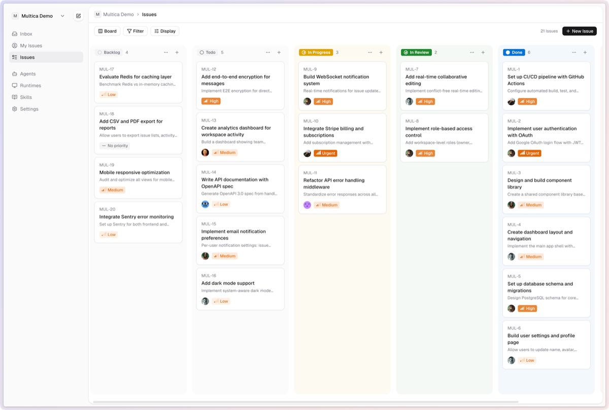 Multica: AI Agents As a TeamMates, Self-hosted and Open-source