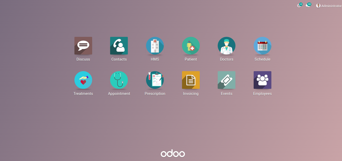 Top Odoo ERP/CRM  based  HIS, EMR, EHR modules. Odoo as a hospital management system