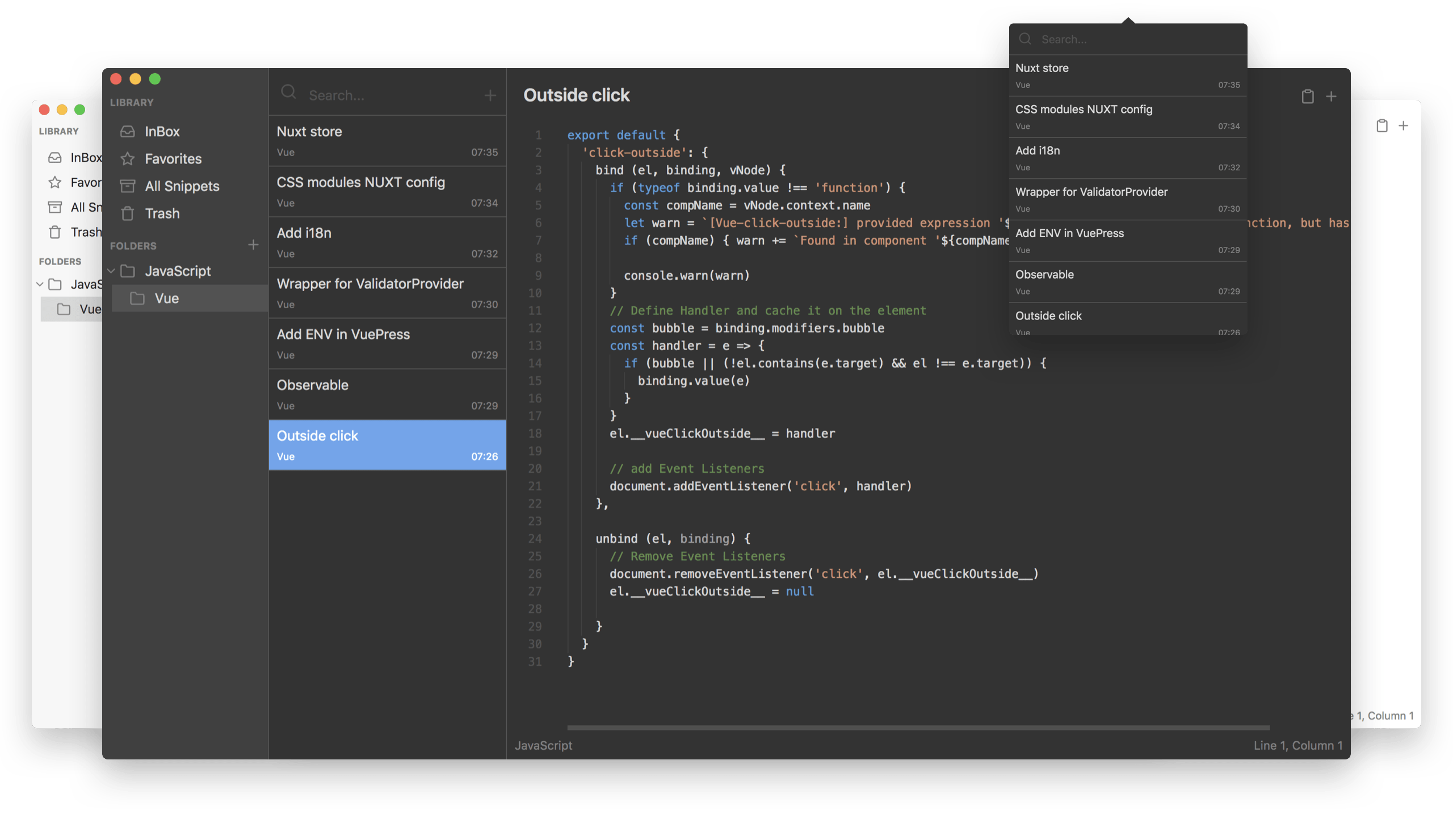 massCode: A remarkable  free snippet manager for macOS, Windows and Linux