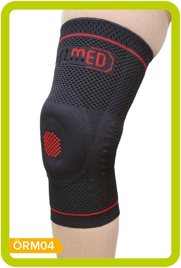 KNITTED KNEE SUPPORT-LIGAMENT SUPPORTED