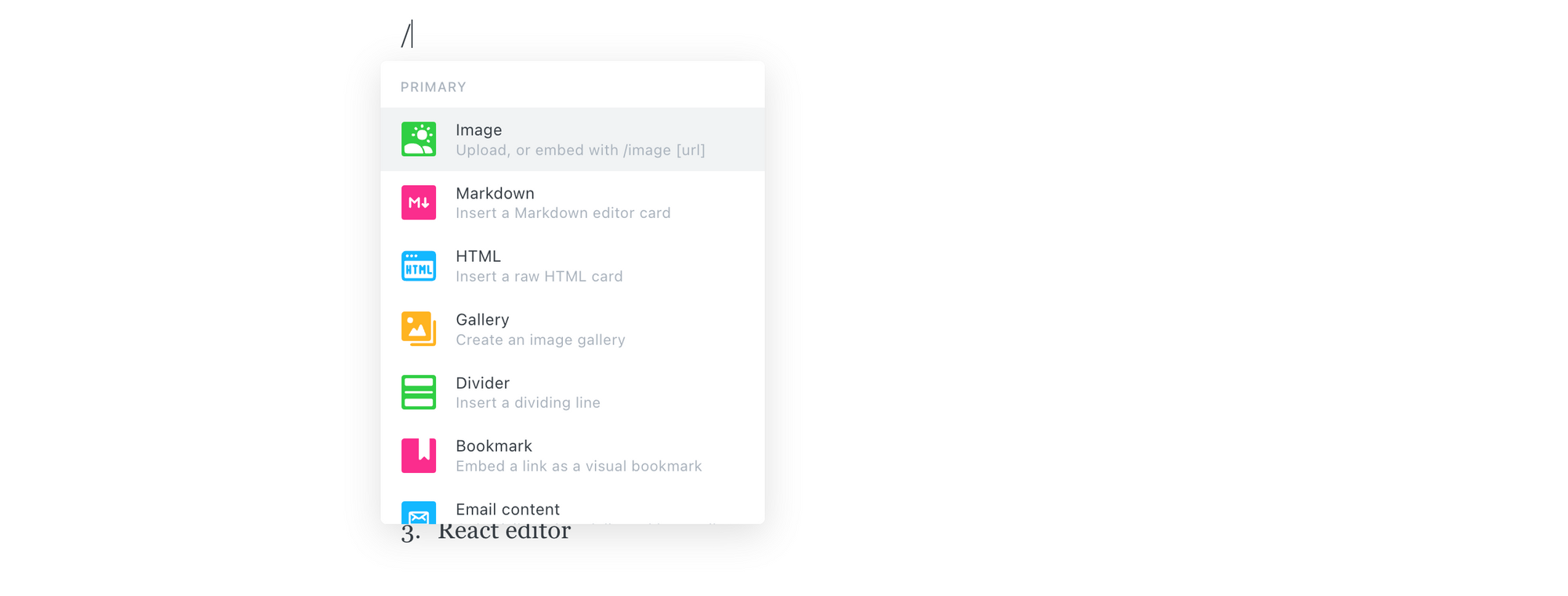 Mobiledoc Kit is a Framework-agnostic Library for Building Structured Editable Content