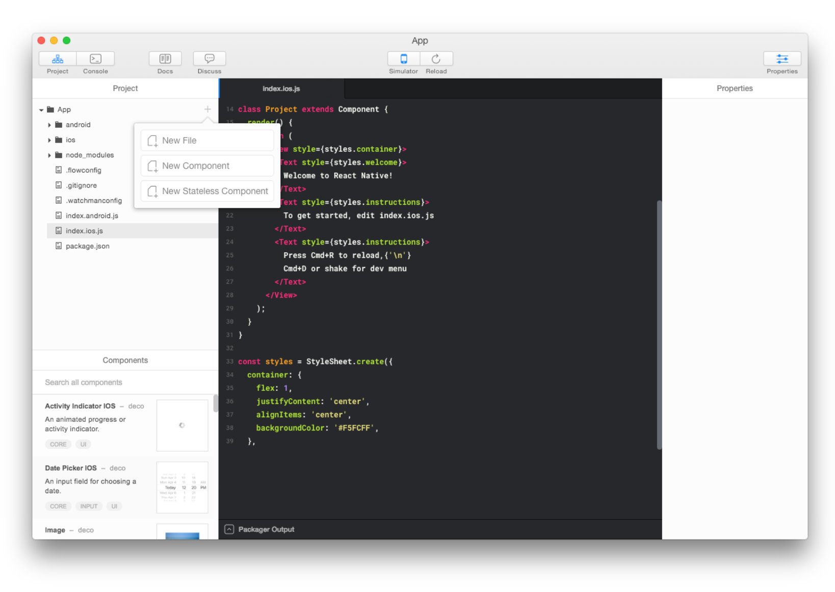 Deco IDE: The Open-source Free React IDE for macOS, Linux, and macOS